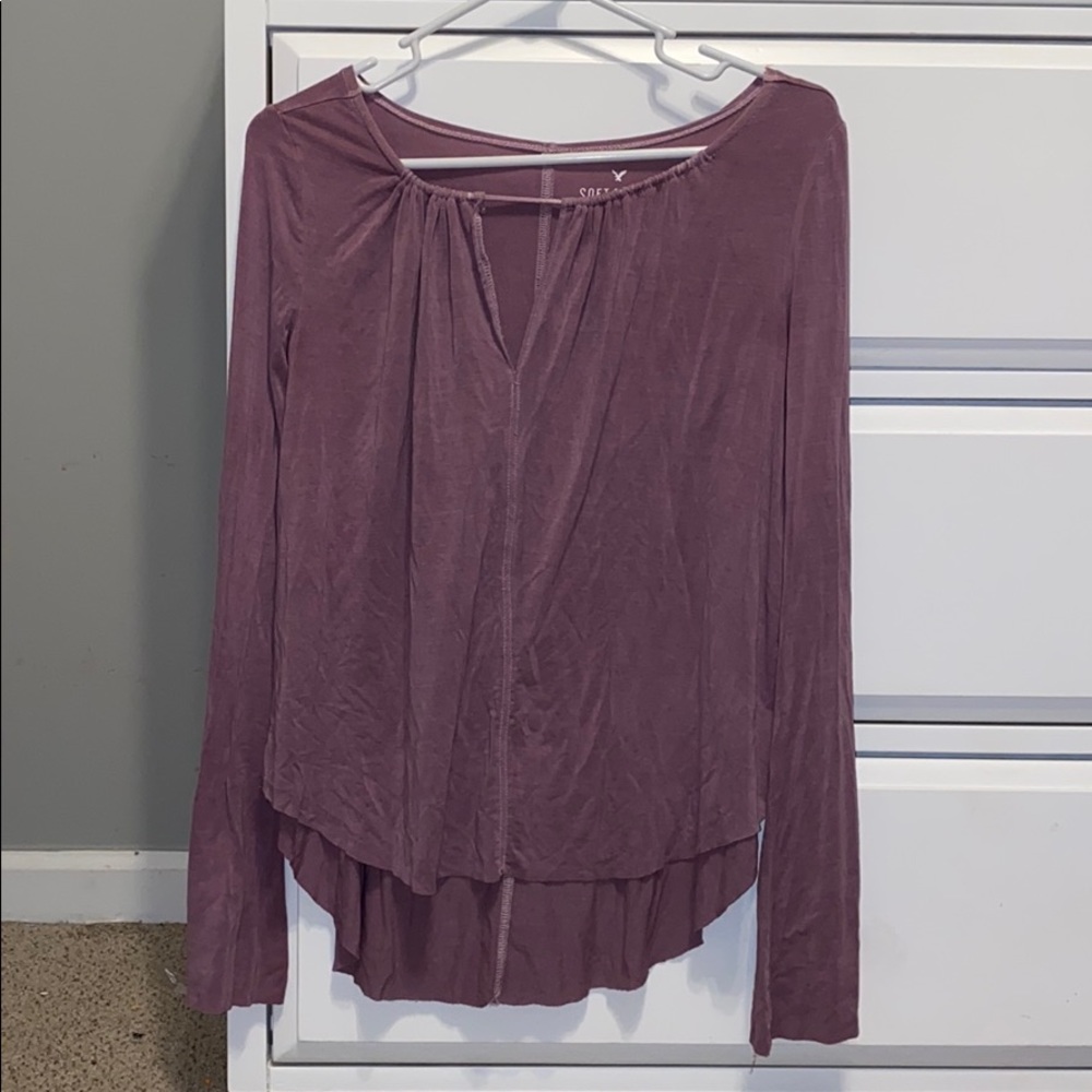 Long Sleeve Flowy Shirt